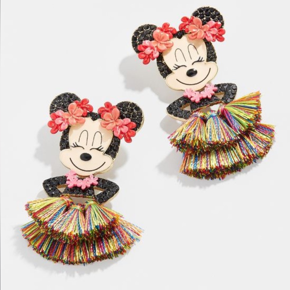 Disney x Baublebar Minnie Mouse Hula Girl Earrings